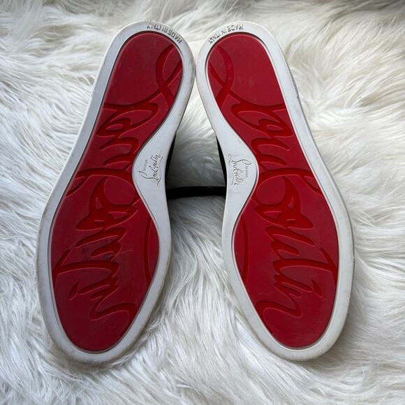 EUC • CHRISTIAN LOUBOUTIN Elastikid Donna Calfskin Sneakers Size Size: 37 - Picture 5 of 10